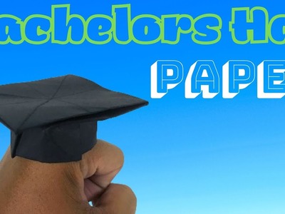 How To Make Easy Bachelors Hat Paper | DIY Origami Bachelors Hat Craft