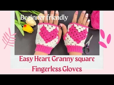 How to make fingerless gloves tutorial