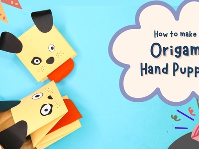 How to Make Hand Puppet Dog Craft - Paper Hand Puppet Craft - DIY Crafts