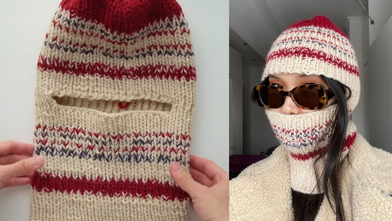 I made balaclava from Pinterest | DIY | Beginner-friendly