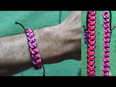 Macrame Bracelet Easy - DIY Rope Bracelets - Simple Macrame Tutorial