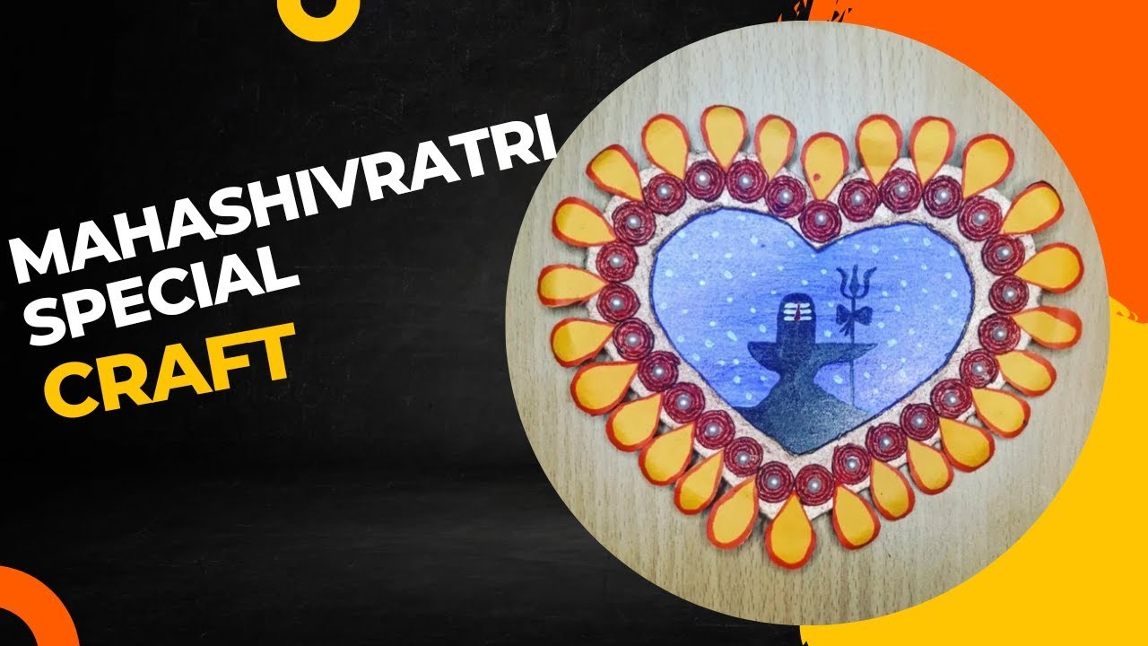 Maha Shivaratri Special Craft ldea | Diy Recycle craft | Best out of waste | Shivling craft ideas