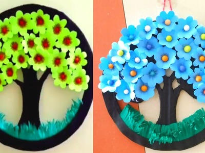 Make This Beautiful Tree & Flower Wall Hanging in Minutes-You Won't Believe How Easy It Is!