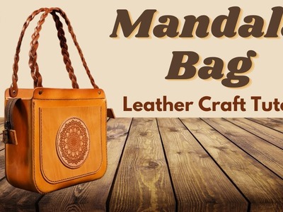 Mandala Handbag Tutorial for Leather PDF Pattern
