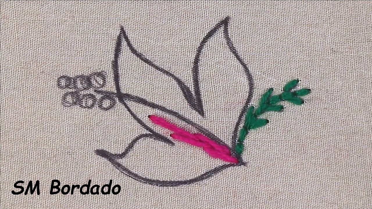 Most beautiful???????????? hand embroidery design|hand embroidery tutorial