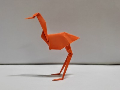 Origami Flamingo Easy | How To Make An Origami Flamingo Easy | Origami Tutorial