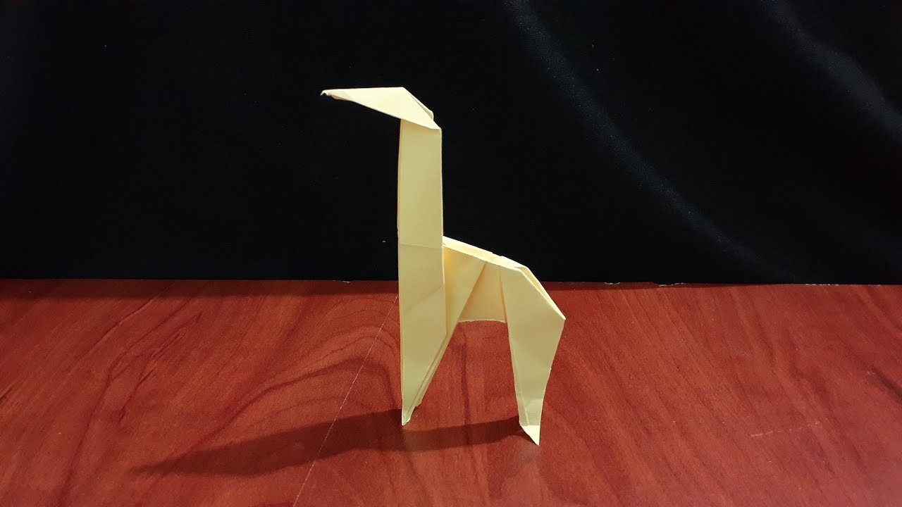 Origami Giraffe Tutorial