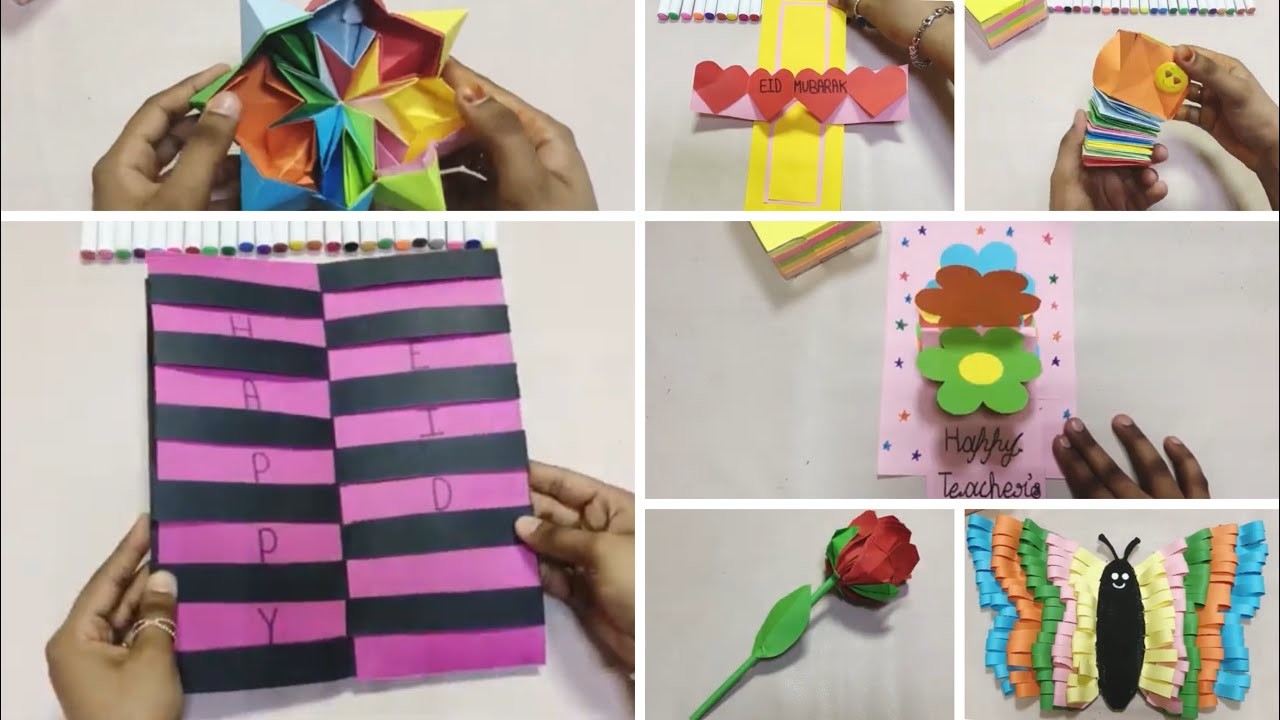 Paper craft ideas in one video l Paper craft