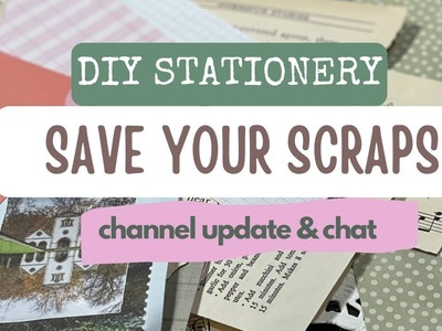 SAVE YOUR SCRAPS ☆ Craft With Me & Chat