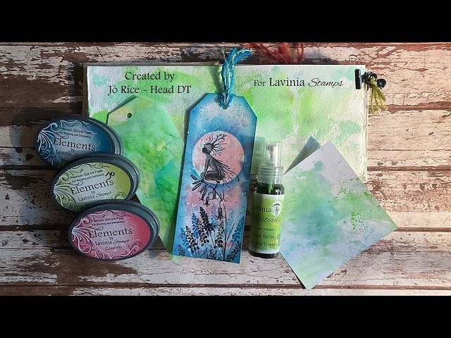 Smooshing by Jo Rice - A Lavinia Stamps Tutorial