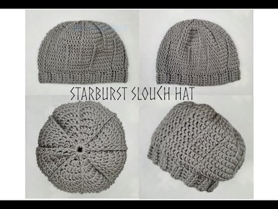 Starburst Slouch Hat Tutorial