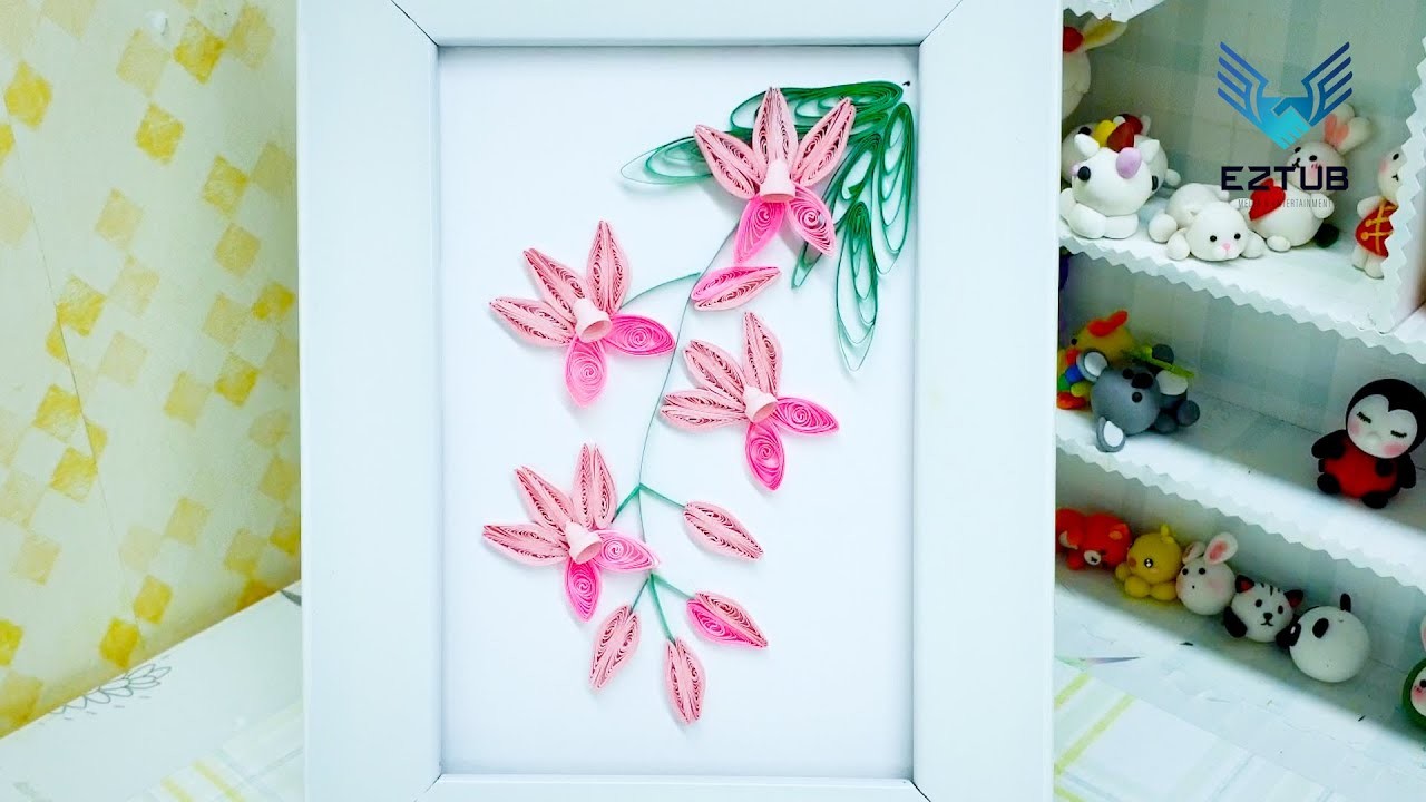 Tutorial for paper gardenia flower quilling | Handmade quilling paper