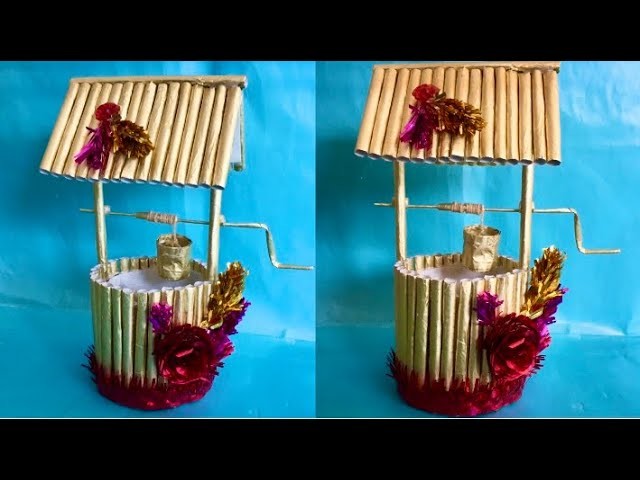 Water Well With Waste Pepper || Craft Home Decoration idea’s || Diy Water well || amazing craft idea