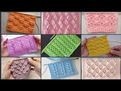 100+ New stitch knitting pattern for all sweater.knitting design for kids, ladies and gents sweater