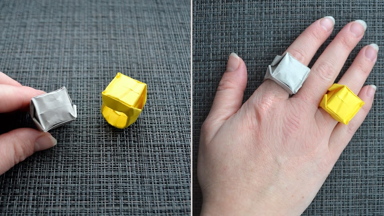 Amazing Paper Ring Origami | Tutorial DIY by ColorMania