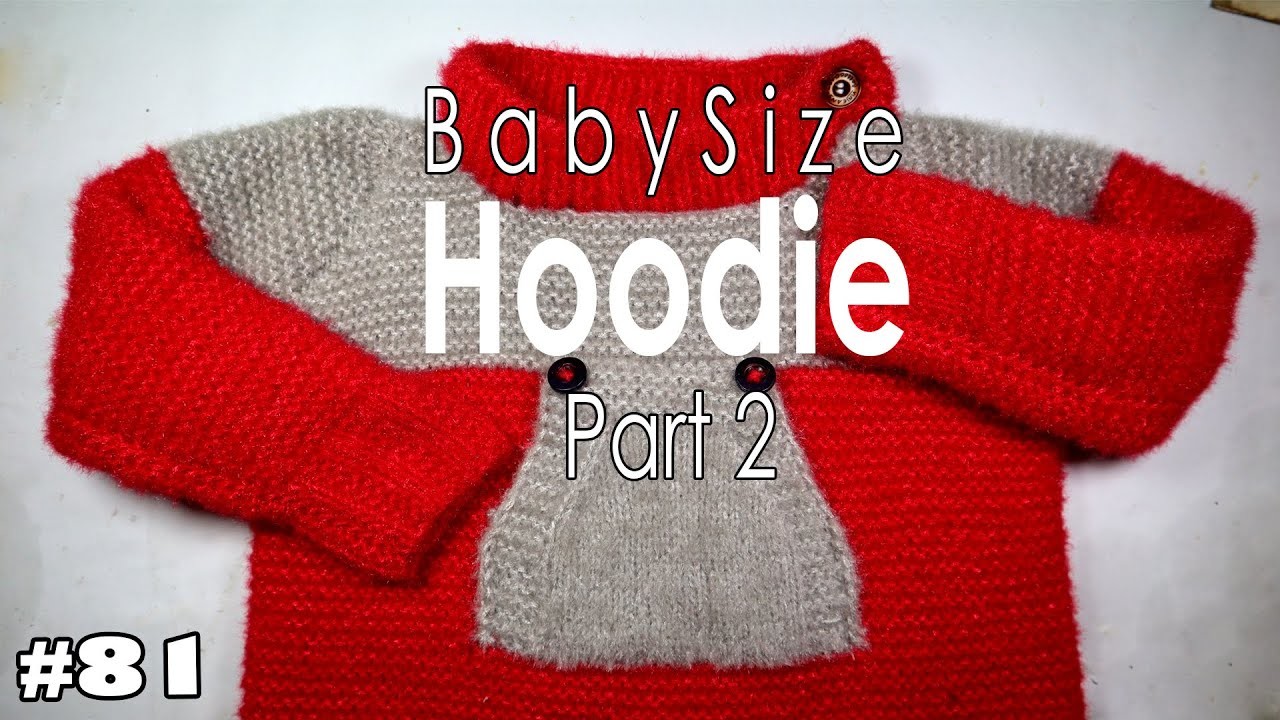 Baby Hoodie Knitting Part 2 | Knit Baby Hoodie Sleeves Part