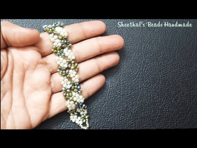 Beaded Bracelet || Tutorial || Sheethal's Beads Handmade