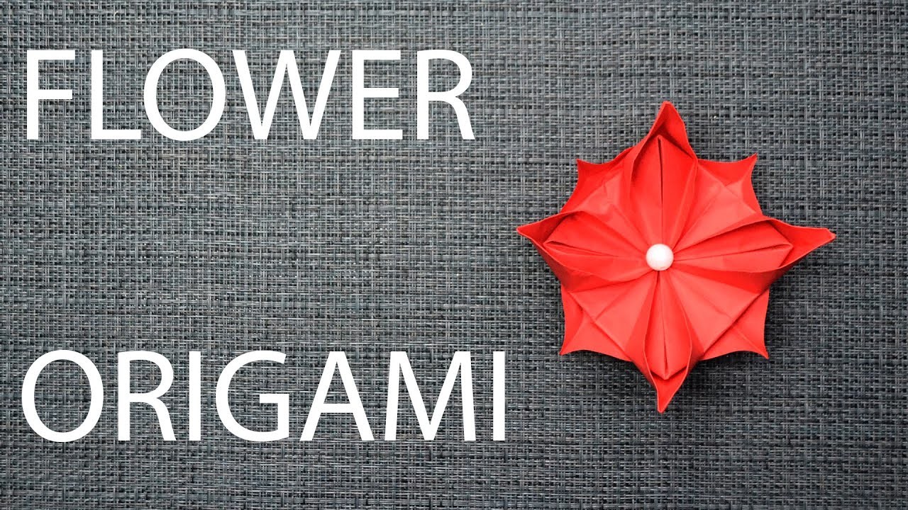 Cool Paper FLOWER Origami | Tutorial DIY by ColorMania