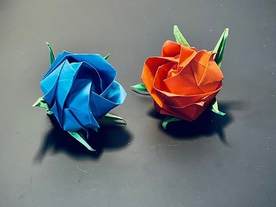 Crepe paper roses tutorial & templates. How to make DIY Crepe paper rose