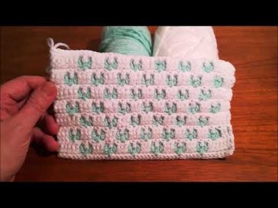 Crochet 2 colors pattern tutorial (Nr. 4)