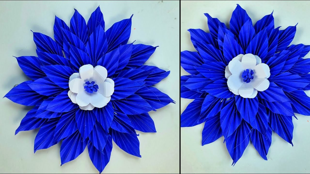 DIY Beautiful Wall Hanging Flower | How to Make Wall Hanging Flower at Home | Room Decor Ideas