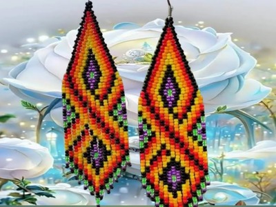 DIY earrings ????how to make beaded earrings #putirkaj.part 3