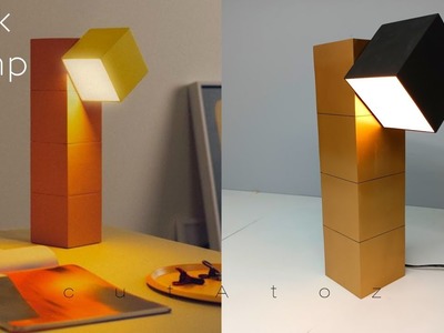 Diy LED Desk Lamp With Pvc Pipe