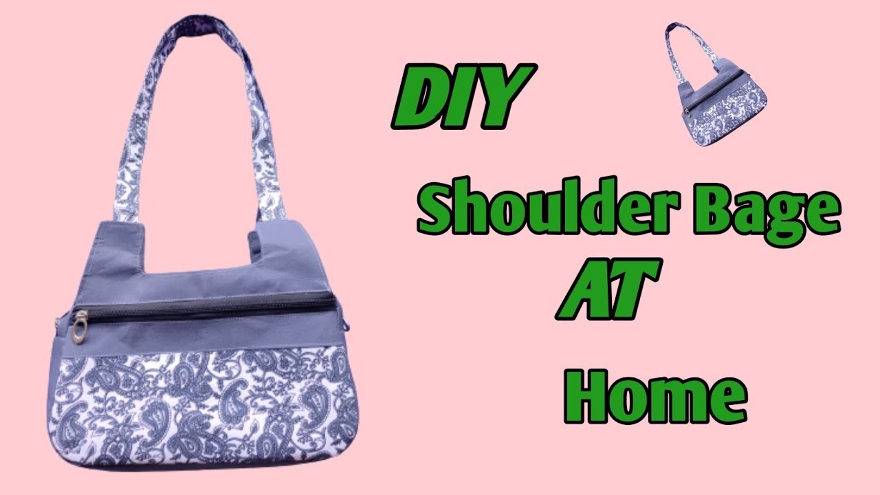 DIY Shoulder Bage At Home || Smol Shoulder Bage By Dm smart dizaine