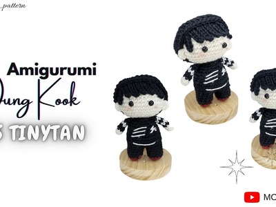 Easy Mini Jung Kook BTS Amigurumi (Full Tutorial) by Aquaris Part 2