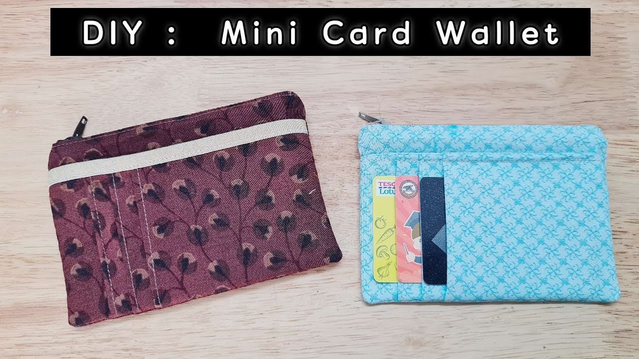 EP131 Making Fabric Wallet DIY | Bag Tutorial