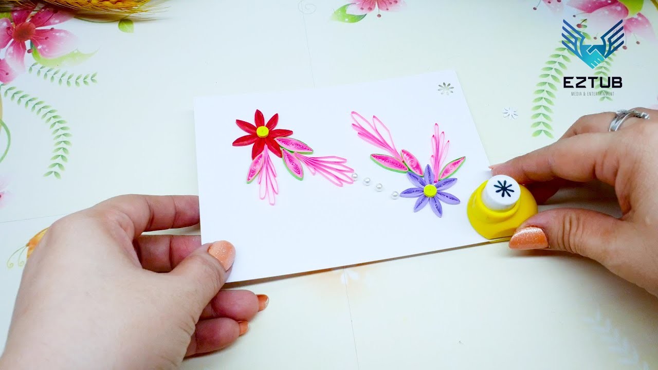 Get Creative with Quilling.How to Make a Stunning Quilled Egyptian Star Flower in a Few Simple Steps