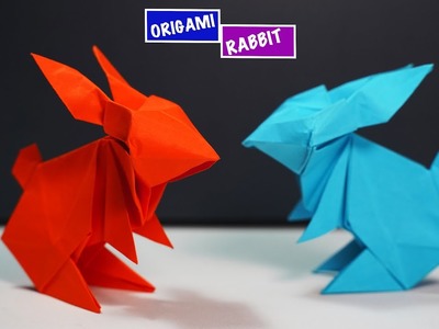 How To Make Origami Rabbit (4K) - Origami Rabbit Tutorial
