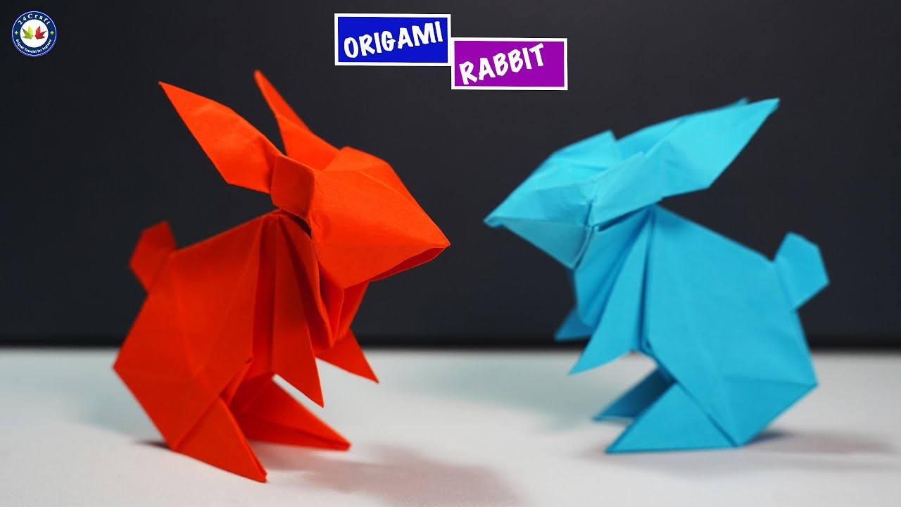 How To Make Origami Rabbit (4K) - Origami Rabbit Tutorial