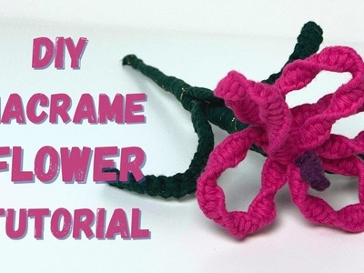 Macrame DIY, How to Make a Stunning Flower Decoration