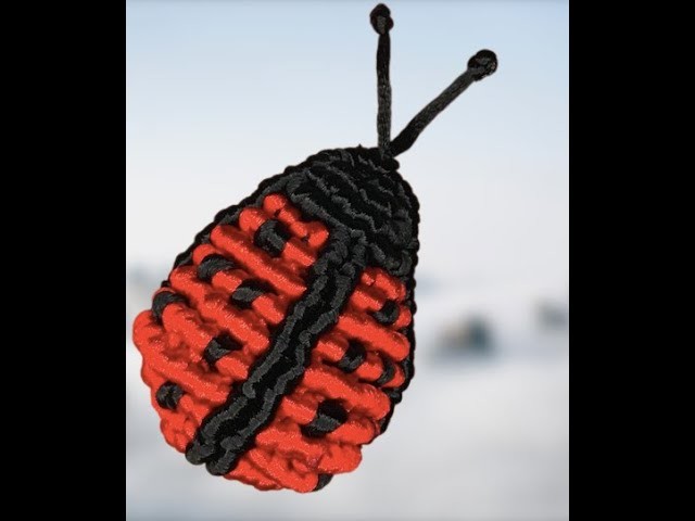 Macrame LadyBug Tutorial!!