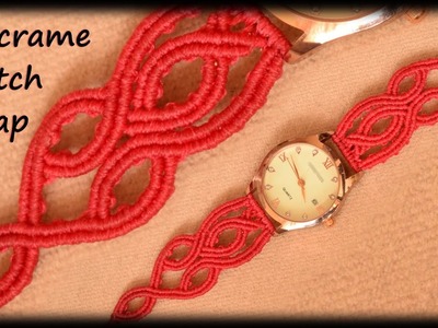 Macrame tutorial | How to Make Easy  Macrame Strap For Your Old Watch | DIY