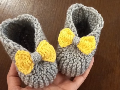 Perfect Method To Sew Crochet And Knitting Booties Slippers | Easy crochet knitting Clydknits