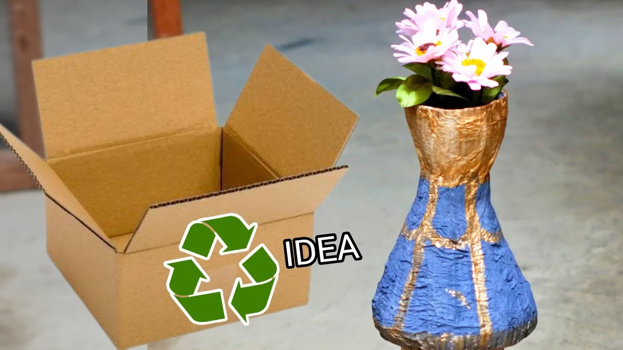 Recycling ideas with Waste Materials ! DIY Recycling old cardboard | Easy Cardboard Activities #diy