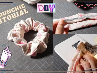 Scrunchie Tutorial, Scrunchie DIY, How To Make Scrunchie