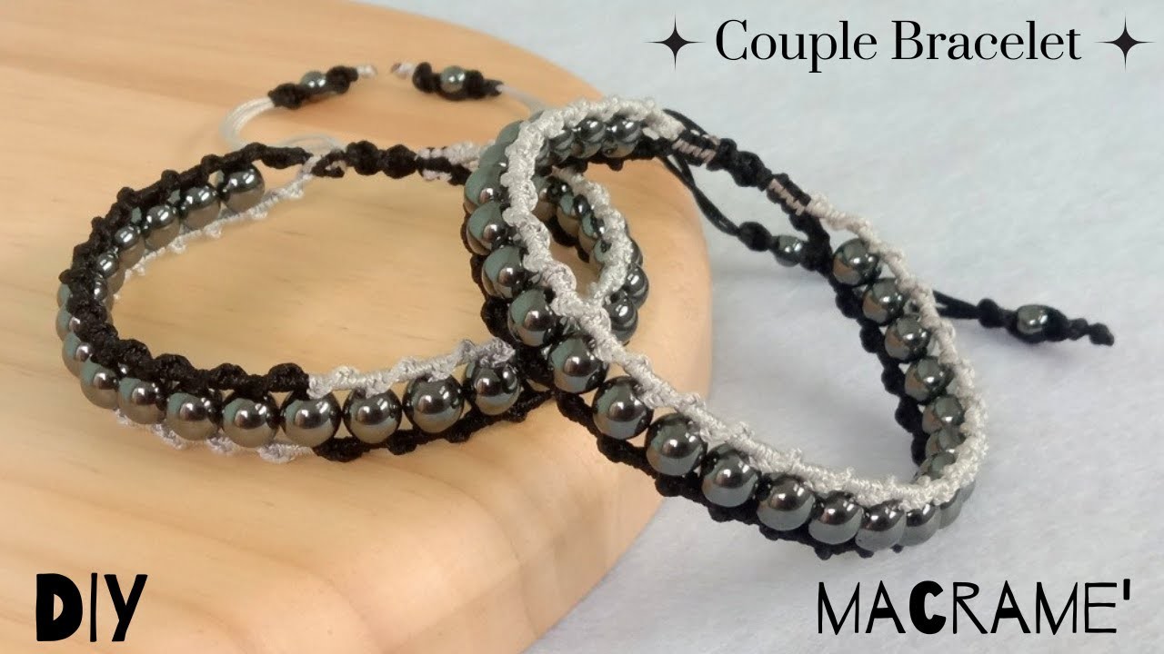 Simple and Easy Couple Handmade Bracelet