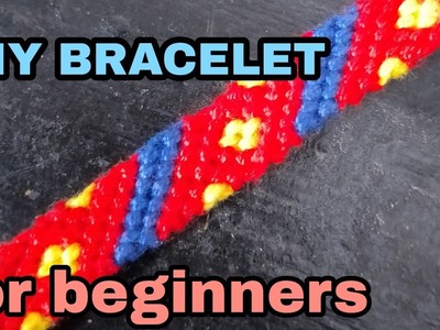 Step by step BRACELET|TUTORIAL FOR BEGINNERS #macrame #chevron #diy @alzdiytv