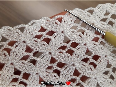 Step-By-Step DIY Tutorial: How to Crochet a Beautiful Flower Patterned Filet Etol Shawl and Cover