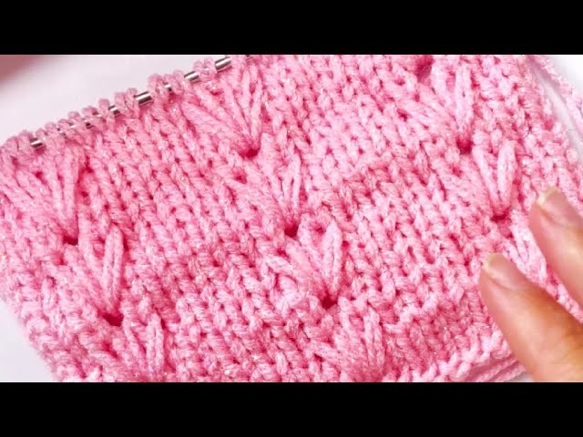 ????Super Easy Knitting  Crochet Baby Blanket For Beginners