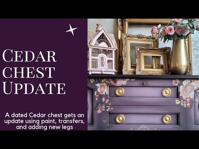 This Old Cedar Chest is Unrecognizable After This Incredible DIY Makeover!
