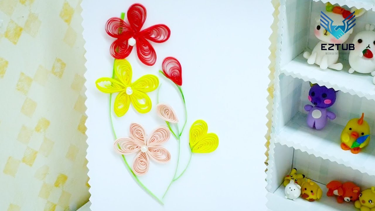 Unique Wildflower Frame Quilling for Your Favorite Pictures | Quilling Guide Make Your Photos Shine