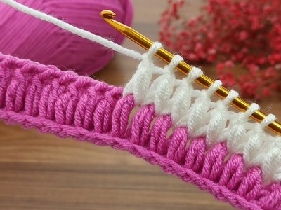 ????????Very easy Tunisian crochet pattern that looks like a knitted crochet Tunisian crochet baby blanket