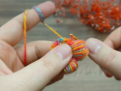 ????✨ wonderful ????✨ crochet colorful gorgeous flower pattern. easy crochet flower making