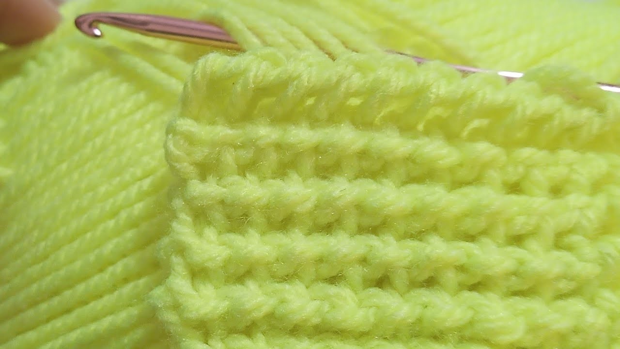 Wow! ???? Amazing.  Easy Crochet Baby Blanket Knitting For Beginners - Çok Kolay Gösterişli Örgü Modeli