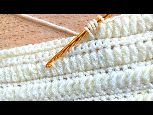 Amazing????super easy crochet model | bufanda, manta de bebé, chal, top, chaleco | Art and Handcrafts