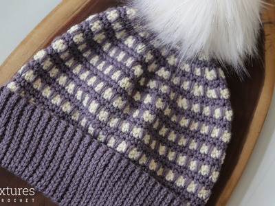 Amethyst Beanie Crochet Pattern